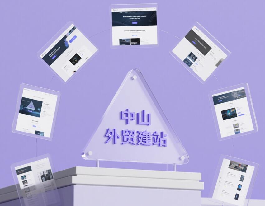 中山外贸建站,欧美设计,全球访问快
