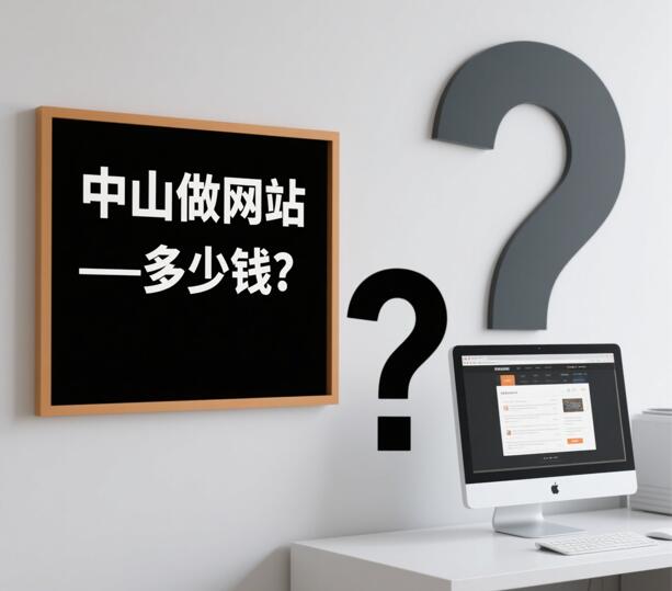 2025中山做网站多少钱？
